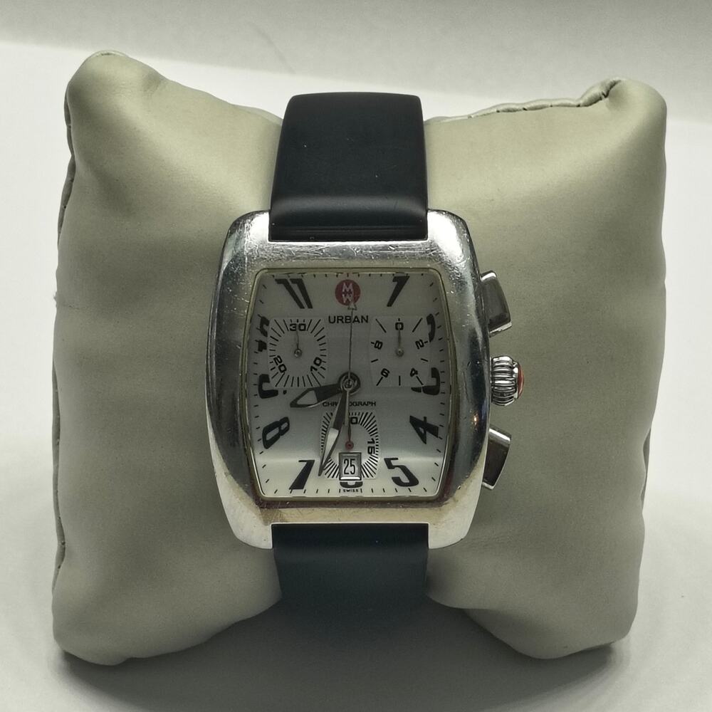 Michelle Watch Urban Chronograph Silver and Black Unisex Watch